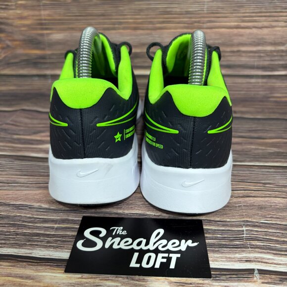 Nike Star Runner 2 Women's Gray Neon Green Athletic Running Shoes Size 7.5 - Picture 4 of 8